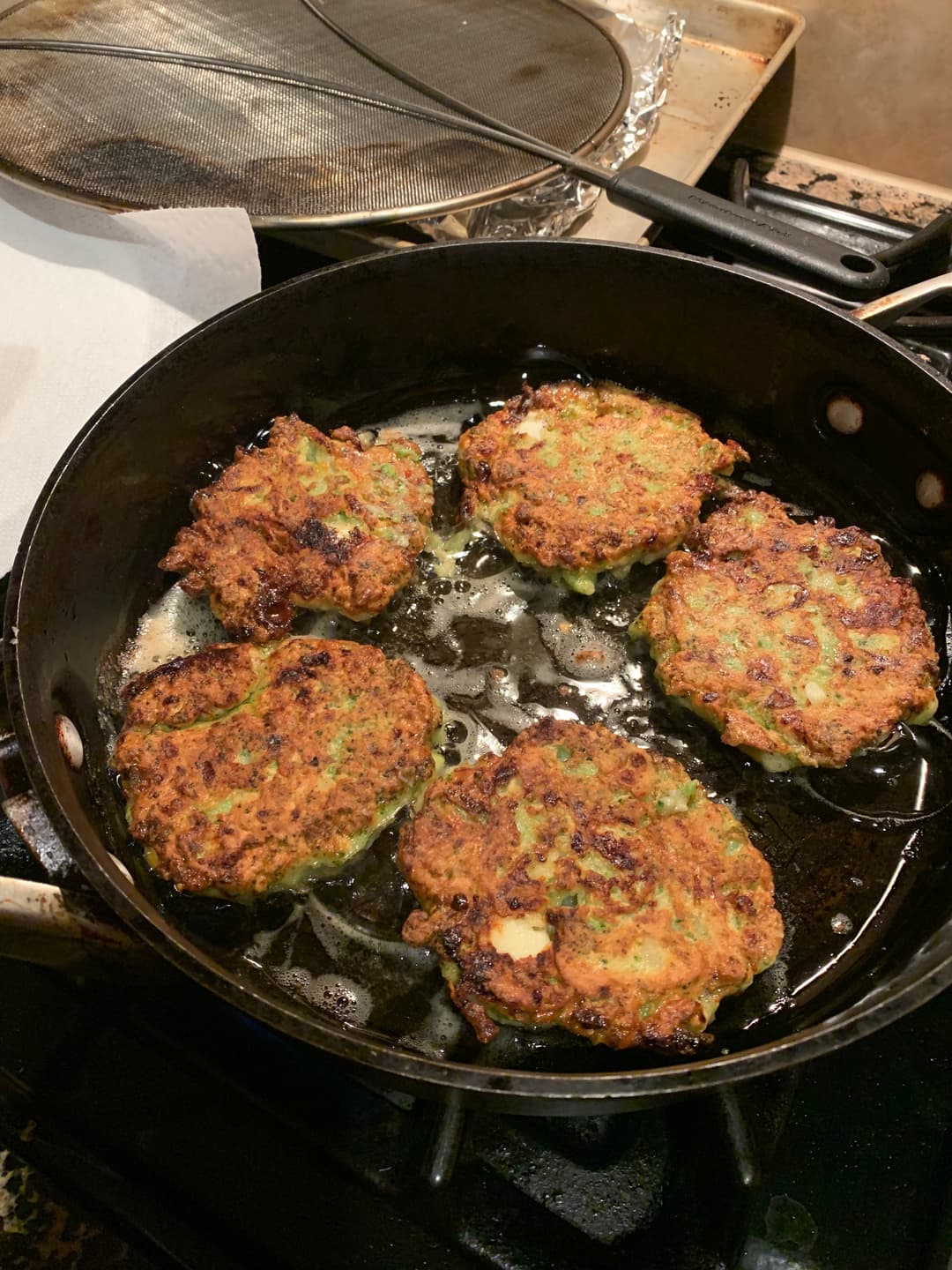 Crunchy Broccoli Fritters 5