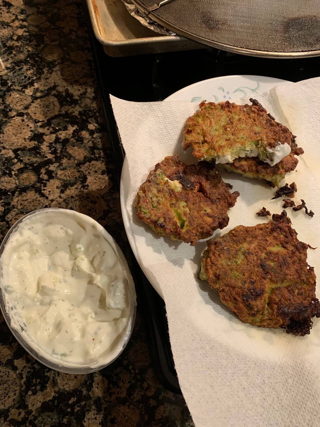 Crunchy Broccoli Fritters 6